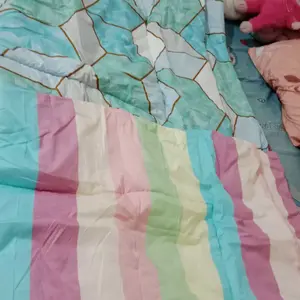 Bedcover saja polos king 180x220 full dacron (sesuai deskripsi) - beautifullbedsheet Selimut Katun