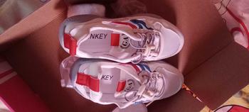 Product Review of PINKEY P330 Sepatu Wanita Sneakers Wanita Premium Quality Casual Shoes Putih Sport from I** 0