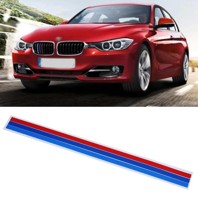 Product Introduction of 3-Color Strip Car Net Sticker Three-Color for Bmw M1M3M5 Auto Accessories Car Stickers Reflective Body Stickers 3