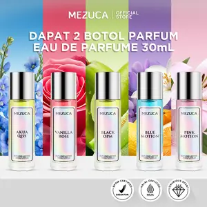 [Dapat 2 Botol] Parfum Mezuca EDP Premium 30mL Wangi Tahan Lama Unisex BPOM Approved