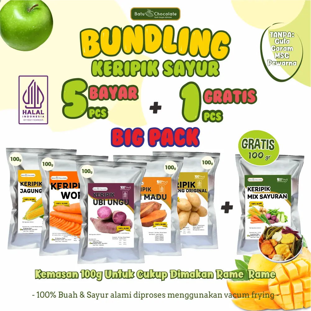 Paket 5 Sayur 100 gr