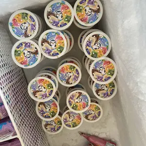 Paket Es Krim Hard Ice Cream 1 Rasa 50 cup + Perlengkapan Cup Sendok Tutup Lengkap Siap Jual | Es Bantal Aneka Rasa