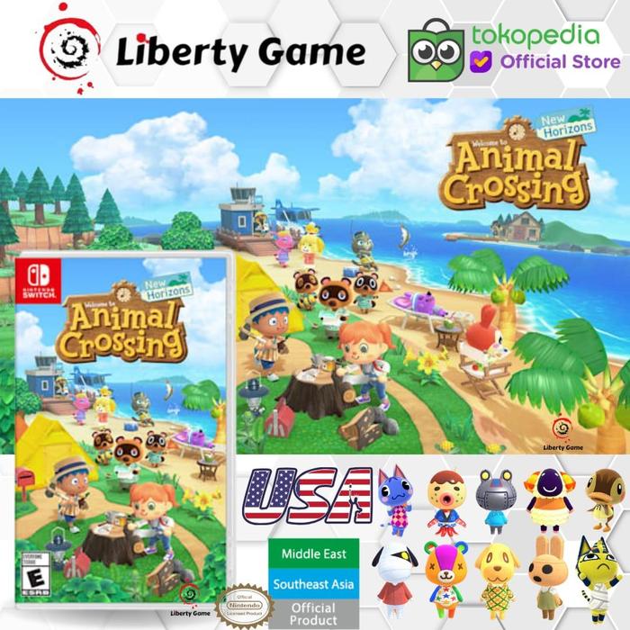 Gambar Nintendo Switch 1 / Switch 2 Animal Crossing New Horizons - Animal Crossing Nintendo Switch 1 Edition Reg MDE dari Liberty Game Store Kota Administrasi Jakarta Utara 3 Tokopedia