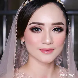 (Free Case) Softlens Living Color Adelle Big Eyes 16mm Softlens Normal dan Minus