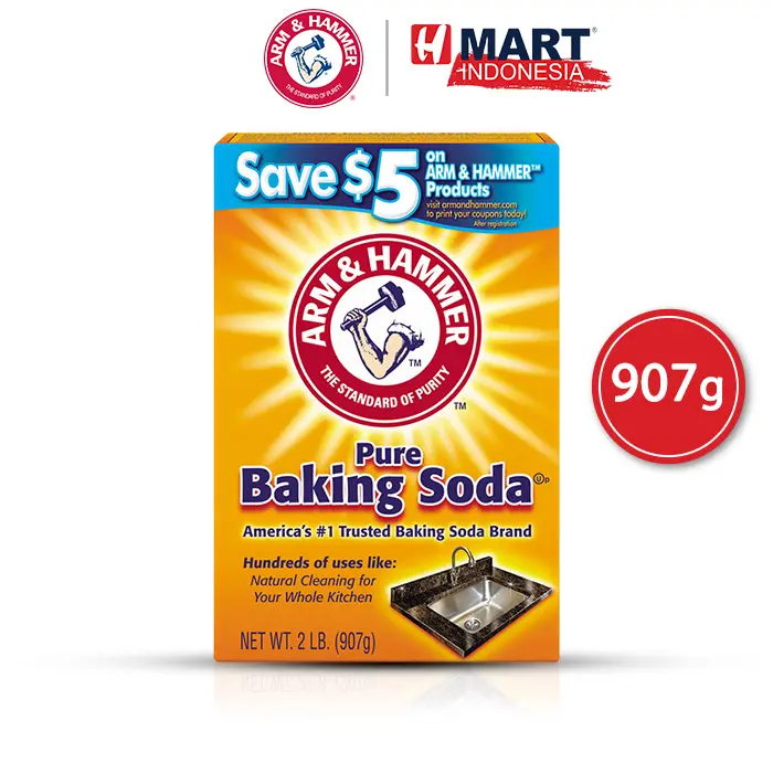 ARM & HAMMER Baking Soda Serbaguna Asli USA 907g