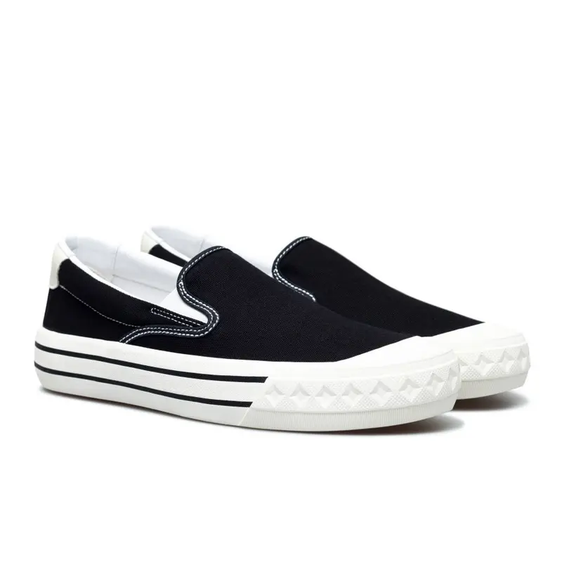 [Original 100%] Compass Retrograde SLIP-ON BW 1