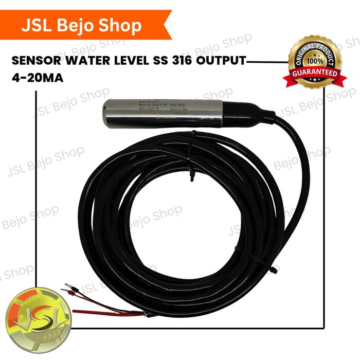 Sensor Toko Jual Sensor Water Level SS316 Output 4-20mA JSL-LT10 - Sensor Level ...