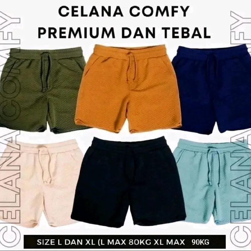 BANTING HARGA!! 100 DAPAT 4 CELANA DIAMOND COMFY | CELANA PENDEK DIAMOND CELANA PENDEK ANAK dan dewasa Polos Shorts celana pendek  Lembut Nyaman Celana Fashion 0