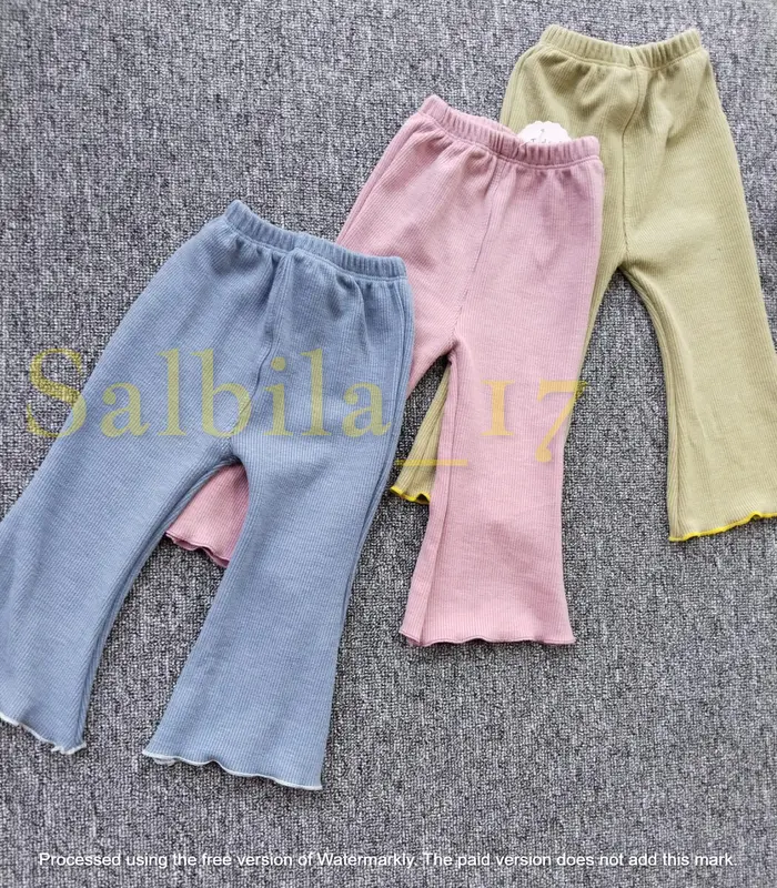 3 Pcs Celana Cutbray Karakter Anak perempuan Usia 1-10 Tahun Pakaian Bawahan Anak Perempuan 4