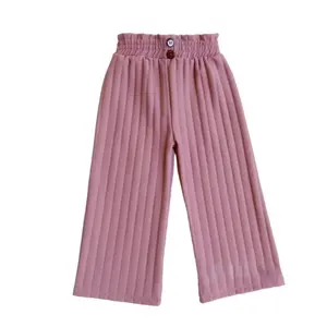 Celana Kulot Anak Perempuan Knit Hornet Premium Kancing Adem Tidak Mudah Kusut Motif Print DTF Tahan Lama Fashion