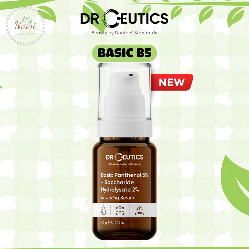PHIÊN BẢN MỚI DRCEUTICS Tinh Chất B5 Basic Hydration 5% Cho Da Dầu Mụn 40-100g
