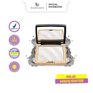Netral Tone HOJO Highlighter 03 Light of Confidence – Silver | No.1 Brand Highlighter Palette | Natural Look, Glitter Halus & Gampang Di-Blend Cocok Untuk Semua Jenis Kulit Wajah