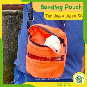 Bonding Pouch Tas Jalan jalan Tas Bermain Sugar Glider