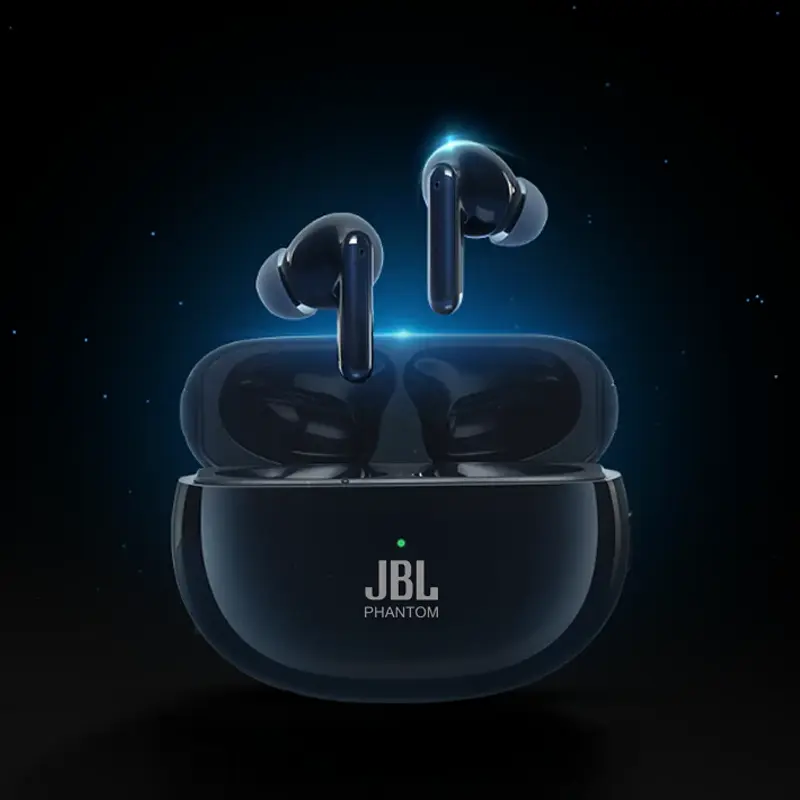 JBL-PHANTOM A5Pro Earbud Nirkabel Sejati, Suara Kuat yang, Pemutaran dalam waktu lama, Pengisian Daya Cepat USB-C, Tahan Air, Earbud Bluetooth, Perjalanan, Olahraga 6