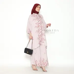Okedashop - MORRA SET OVERSIZE - Setelan Celana Wanita Oversize Kulot