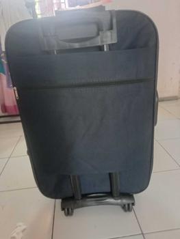 Product Review of Polo Ben Size 24 Inch Koper Kain Kanvas Original Bagasi Premium from E** R**a t**n 1
