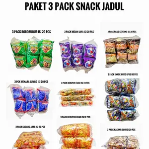PAKET 3 PACK VARIAN SNACK JADUL
