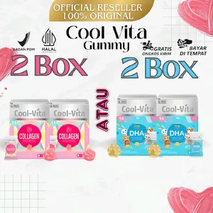 [BB] 2Box Coolvita DHA Gummy dan Coolvita Collagen Gummy