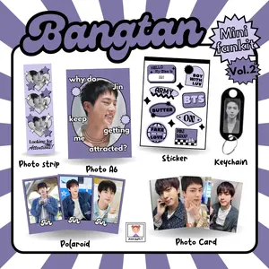 [VOL.2] MINI FANKIT BTS / GIFT BOX KPOP / HAMPERS KPOP / FANKIT BOX ARMY BANGTAN