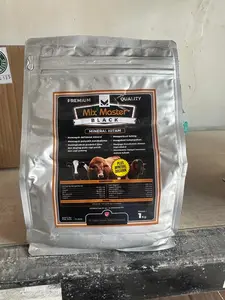 Mix Master Black MH 1 KG - Mineral Hitam untuk Ternak Sapi, Kambing, dan Domba