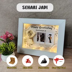 Gift Figura 3D uk 6R (20x15) | Frame Gift | Kado Ulang Tahun | Kado Anniversary | Kado Wedding | Kado Pernikahan | Hadiah Wisuda