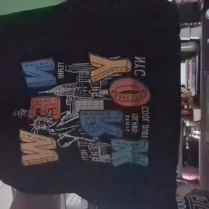 Flade Studios Totebag Kanvas Hitam Resleting - Tas Kuliah Pria Wanita - City Series