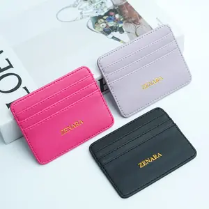 Zenara Card Holder Fuchsia – Dompet Kartu Wanita | Slim, Ringan, Muat Banyak