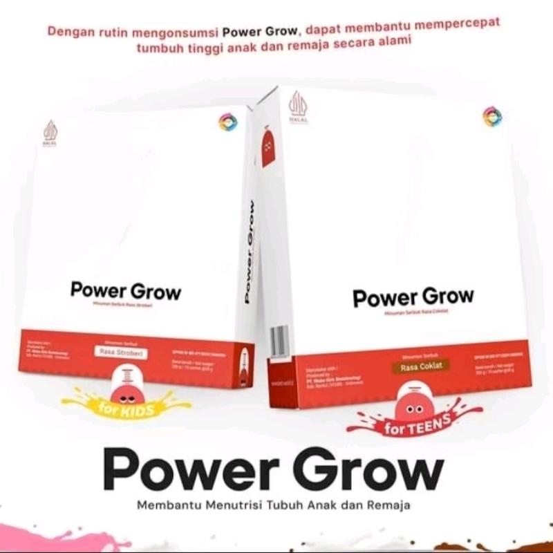 POWER GROW TEEN & KIDS SUSU PENINGGI BADAN Remaja & anak bubuk, Milk, Etawa, Dairy 0