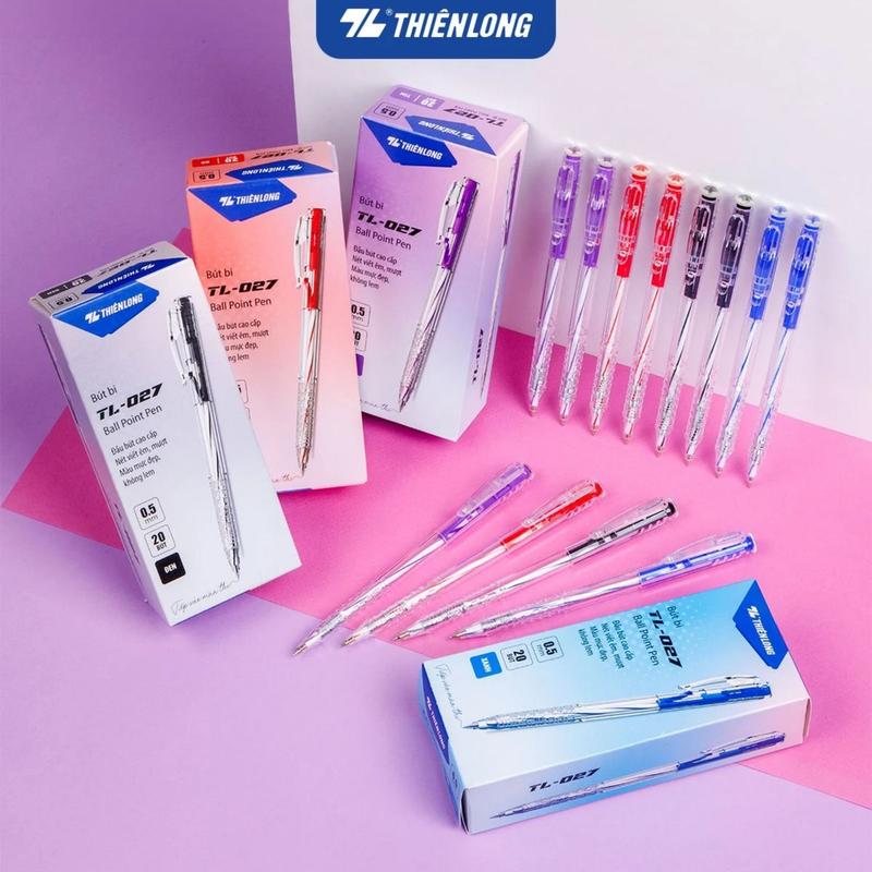 Hộp 20 Bút Bi Thiên Long TL-027