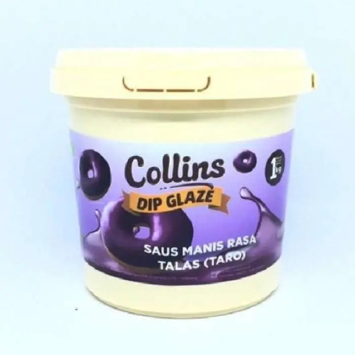 Collins Dip Glaze 1 KG SEMUA RASA LENGKAP | Selai Collins Choco Tiramisu 8
