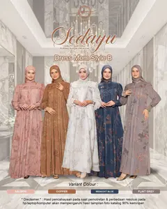 SARIMBIT TERBARU SEDAYU DRESS STYLE B BY ZAMEERA