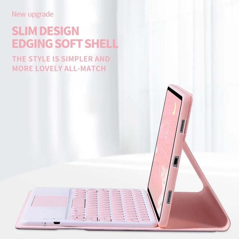 Vỏ bàn phím Touchcho Xiaomi Red mi SE 11 "2023 Redmi 10.61 2022, bàn phím cảm ứng từ tính không dây Bluetooth chuột 4