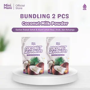 Mini Mami Coconut Milk Powder Bundling 2 - Santan MPASI | Lemak MPASI | Santan Kelapa | BB Booster