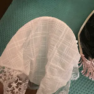 Bando Korean Lace Wanita Bandana Picnic Syal Renda Scarf Style Aesthetic