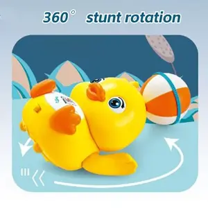 COD Robot bebek menari berputar, robot jogging dengan lampu dan musik