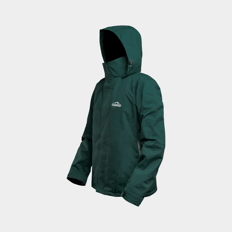 Cozmeed Jaket Gunung Outdoor Olahraga Hiking Camping Pria Wanita Waterproof Estrella Emerald Green 2