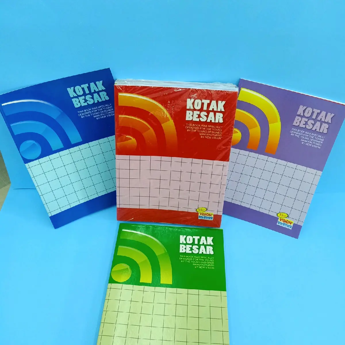 Buku kotak besar isi 30 lembar / 10 buku