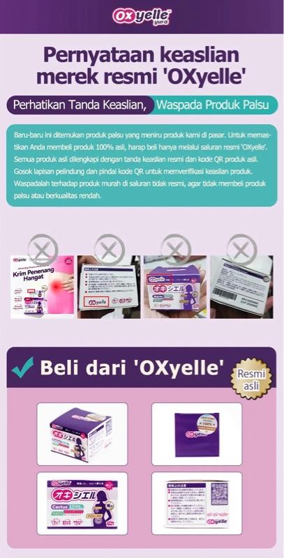 Oxyelle Gel Herbal Hangat Perawatan Harian Lembut & Nyaman