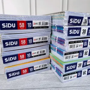 Buku tulis sidu isi 58 lembar 1 pack 10 pcs/ Buku tulis sekolah/ buku sidu