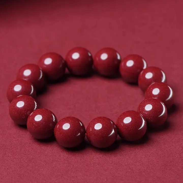 Purple sand single loop bracelet is fashionable and atmospheric