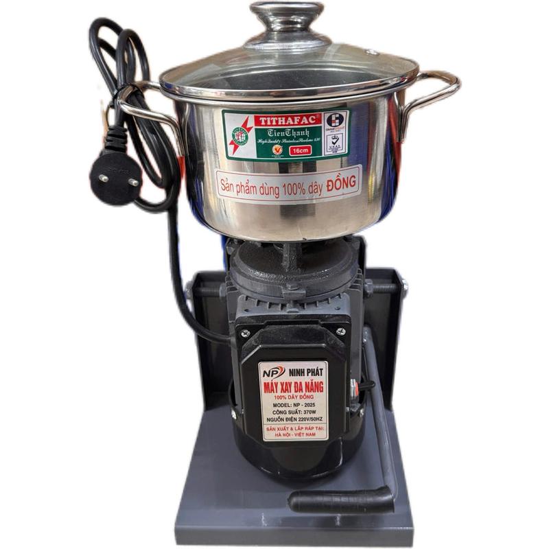  Máy Xay Thịt Đa Năng 370w - 220v Xay thịt làm Chả,Pate,Ruốc Máy Khung Sắt,Tặng kèm que Đánh Ruốc Lõi Đồng 100% Bảo Hành 12 Tháng,Thương Hiệu Ninh Phát | máy xay thịt - máy xay thịt đa năng - máy xay ruốc bông - máy xay chả cá 