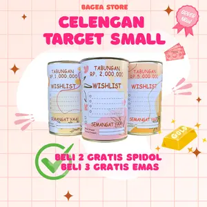 (UKURAN SMALL) CELENGAN TARGET PREMIUM SMALL Anak-anak Koin