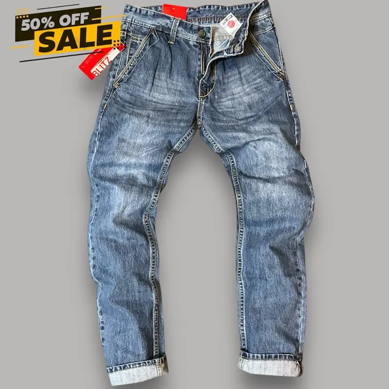 Cealana Jeans L-GIS Pria/Jean Panjang Original - COD - Denim-Standar Reguller fit outfit Pria Nyaman -jeans panjang 0