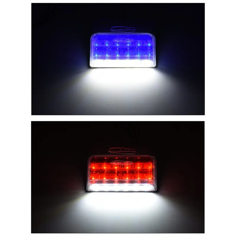 LAMPU BAK LAMPU SAMPING LED SMD VARIASI TERANG TRUK BUS 24V SHILIDUO DENDUO 6