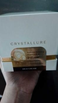 Product Review of Crystallure Supreme Revitalizing Rich Cream 50 g - Skincare Moisturizer Pelembab Wajah dan Perawatan Wajah Anti Aging (Day Cream and Night Cream) with Gold Peptide Crystals, YouthGlow Active, dan SPF 35 PA +++ from k**e 0