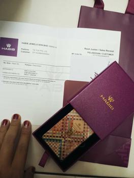 Product Review of HABIB 1g 999.9 Gold Bar (Anyaman) - Accredited By London Bullion Market Association (LBMA) from M**h H**d 0