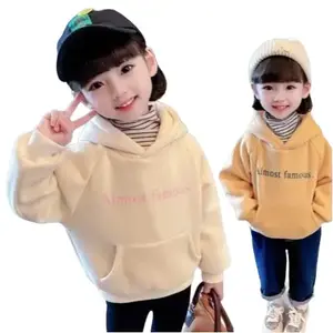 ATkids HOODIE ALMOST SWEATER JAKET ANAK PREMIUM UNISEX KOREAN STYLE BAHAN FLECE TEBAL GRAMASI 280 Lembut Adem Nyaman Baju Fashion