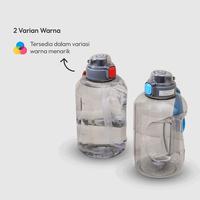 Gambar AZKO Kris Handy Botol Minum Tritan 1.5 Liter Tumbler Botol Air Tempat Minum Botol Minuman Water Bottle Tumbler Minum Tambler - Biru/Abu-abu dari AZKO ID Kota Administrasi Jakarta Pusat 5 Tokopedia