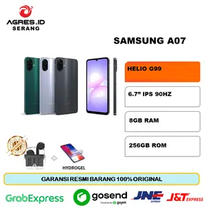 SAMSUNG GALAXY A 07 8GB 256GB RESMI
