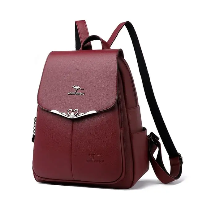 Tas Ransel Wanita Import Murah Fashion Terbaru dengan Fitur Kedap Air Kulit 7